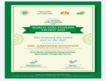 World Agri Tourism Award  2021